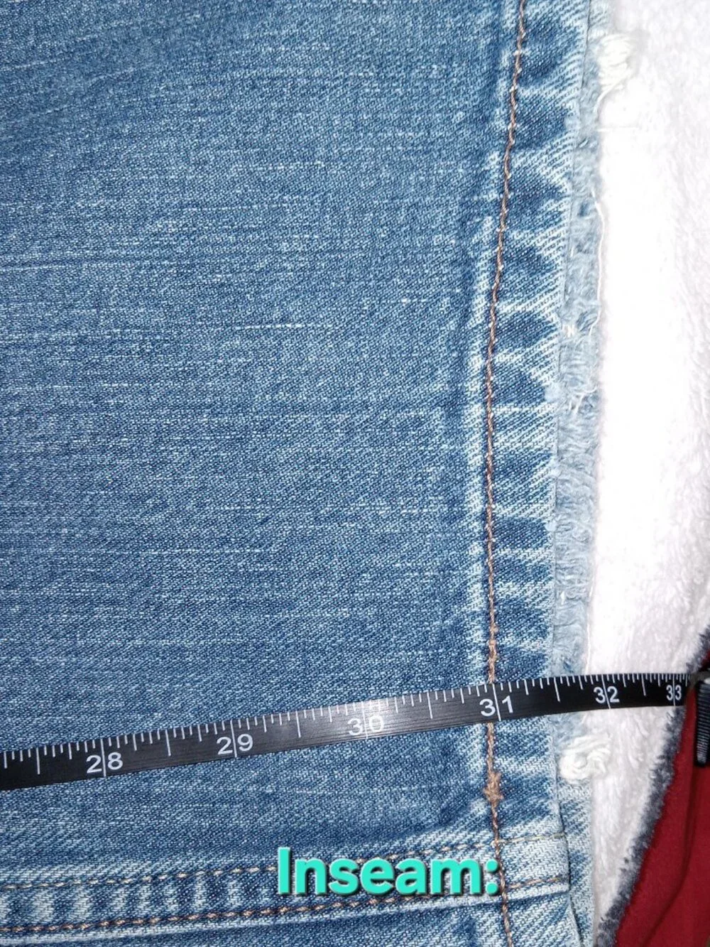 Vintage Levi’s 569 Loose Straight Baggy Jeans Mens 40x32 Y2K Light Wash Denim